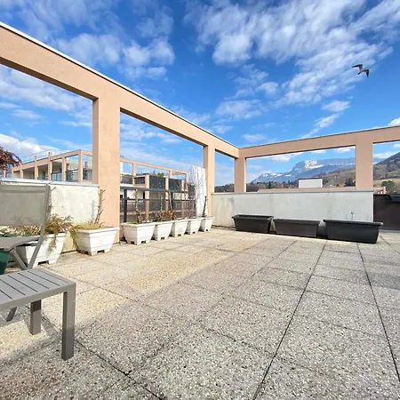 T2 De 60m² A Annecy-le-vieux, Grande Terrasse Amenagee, Proche Et Commerces - Fr-1-432-74 * Annecy